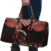 Maori Waitangi Travel Bag Kotahitanga Poutama Mix Whakairo - Polynesian Pride