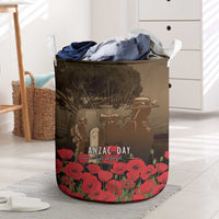 Australia - New Zealand ANZAC Lone Pine Laundry Basket The Last Post
