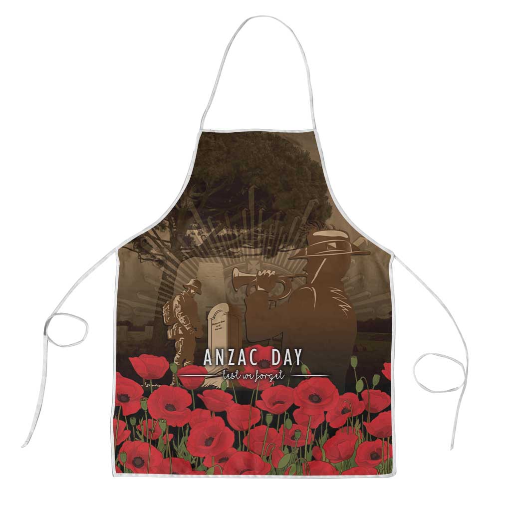 Australia - New Zealand ANZAC Lone Pine Apron The Last Post