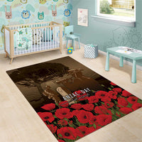 Australia - New Zealand ANZAC Lone Pine Area Rug The Last Post