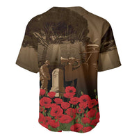 Australia - New Zealand ANZAC Lone Pine Baseball Jersey The Last Post