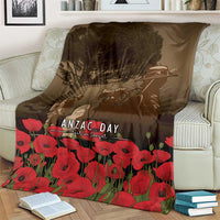Australia - New Zealand ANZAC Lone Pine Blanket The Last Post