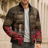 Australia - New Zealand ANZAC Lone Pine Bomber Puffer Jacket The Last Post