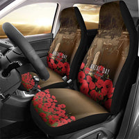Australia - New Zealand ANZAC Lone Pine Car Seat Cover The Last Post
