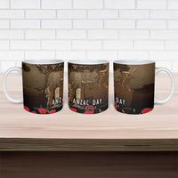 Australia - New Zealand ANZAC Lone Pine Ceramic Mug The Last Post