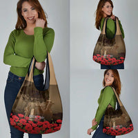 Australia - New Zealand ANZAC Lone Pine Grocery Bag The Last Post