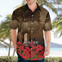 Australia - New Zealand ANZAC Lone Pine Hawaiian Shirt The Last Post