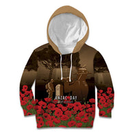 Australia - New Zealand ANZAC Lone Pine Kid Hoodie The Last Post