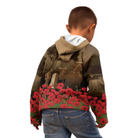 Australia - New Zealand ANZAC Lone Pine Kid Hoodie The Last Post