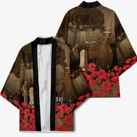 Australia - New Zealand ANZAC Lone Pine Kimono The Last Post