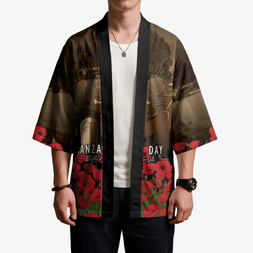 Australia - New Zealand ANZAC Lone Pine Kimono The Last Post