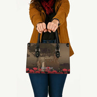 Australia - New Zealand ANZAC Lone Pine Leather Bag The Last Post