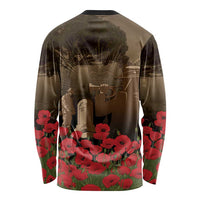 Australia - New Zealand ANZAC Lone Pine Long Sleeve Shirt The Last Post