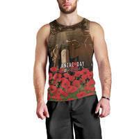 Australia - New Zealand ANZAC Lone Pine Men Tank Top The Last Post