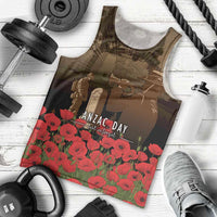Australia - New Zealand ANZAC Lone Pine Men Tank Top The Last Post