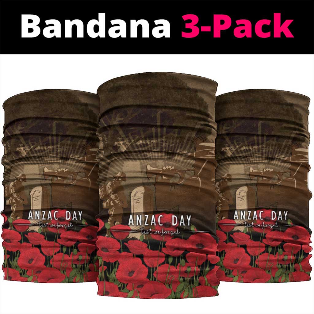 Australia - New Zealand ANZAC Lone Pine Neck Gaiter The Last Post