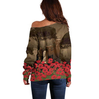 Australia - New Zealand ANZAC Lone Pine Off Shoulder Sweater The Last Post