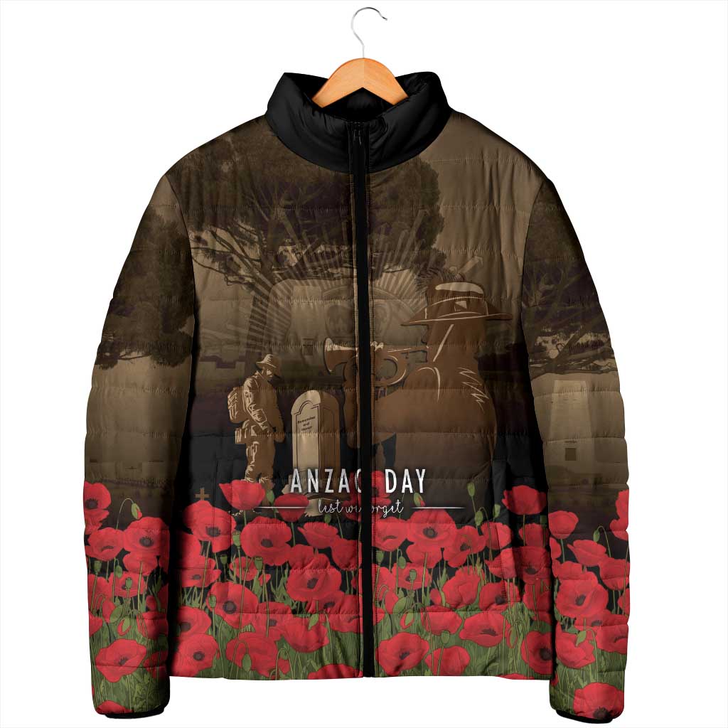 Australia - New Zealand ANZAC Lone Pine Padded Jacket The Last Post