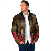 Australia - New Zealand ANZAC Lone Pine Padded Jacket The Last Post
