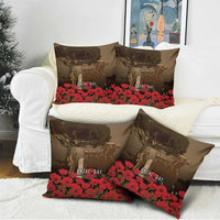 Australia - New Zealand ANZAC Lone Pine Pillow Cover The Last Post