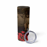 Australia - New Zealand ANZAC Lone Pine Skinny Tumbler The Last Post