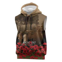 Australia - New Zealand ANZAC Lone Pine Sleeveless Hoodie The Last Post