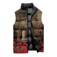 Australia - New Zealand ANZAC Lone Pine Sleeveless Puffer Jacket The Last Post