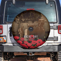 Australia - New Zealand ANZAC Lone Pine Spare Tire Cover The Last Post