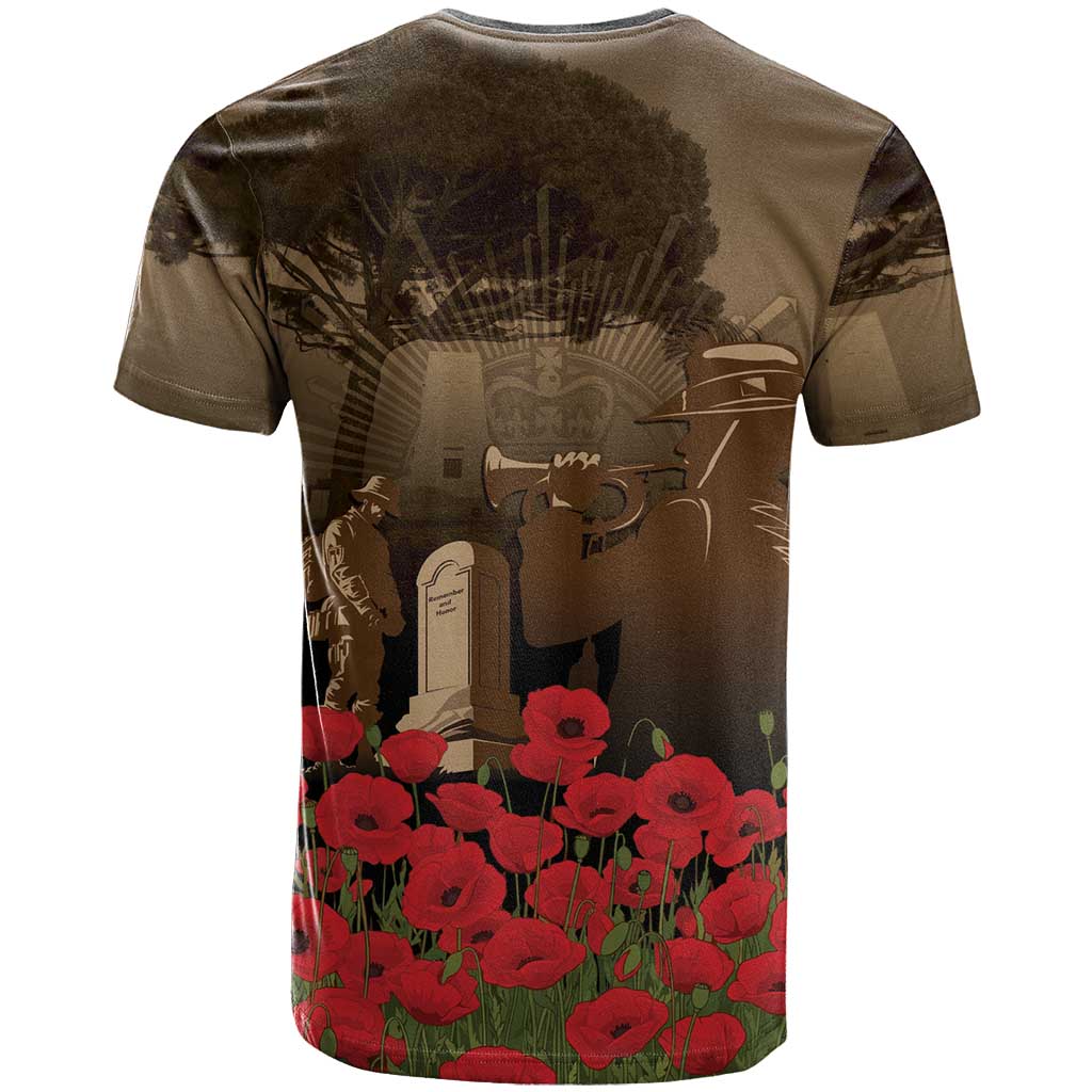 Australia - New Zealand ANZAC Lone Pine T Shirt The Last Post