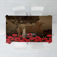 Australia - New Zealand ANZAC Lone Pine Tablecloth The Last Post