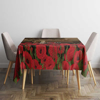 Australia - New Zealand ANZAC Lone Pine Tablecloth The Last Post