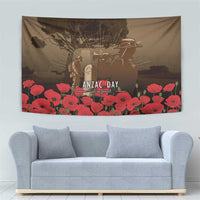 Australia - New Zealand ANZAC Lone Pine Tapestry The Last Post