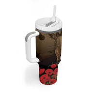 Australia - New Zealand ANZAC Lone Pine Tumbler With Handle The Last Post