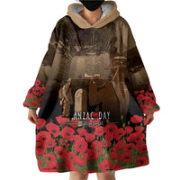 Australia - New Zealand ANZAC Lone Pine Wearable Blanket Hoodie The Last Post