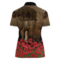 Australia - New Zealand ANZAC Lone Pine Women Polo Shirt The Last Post