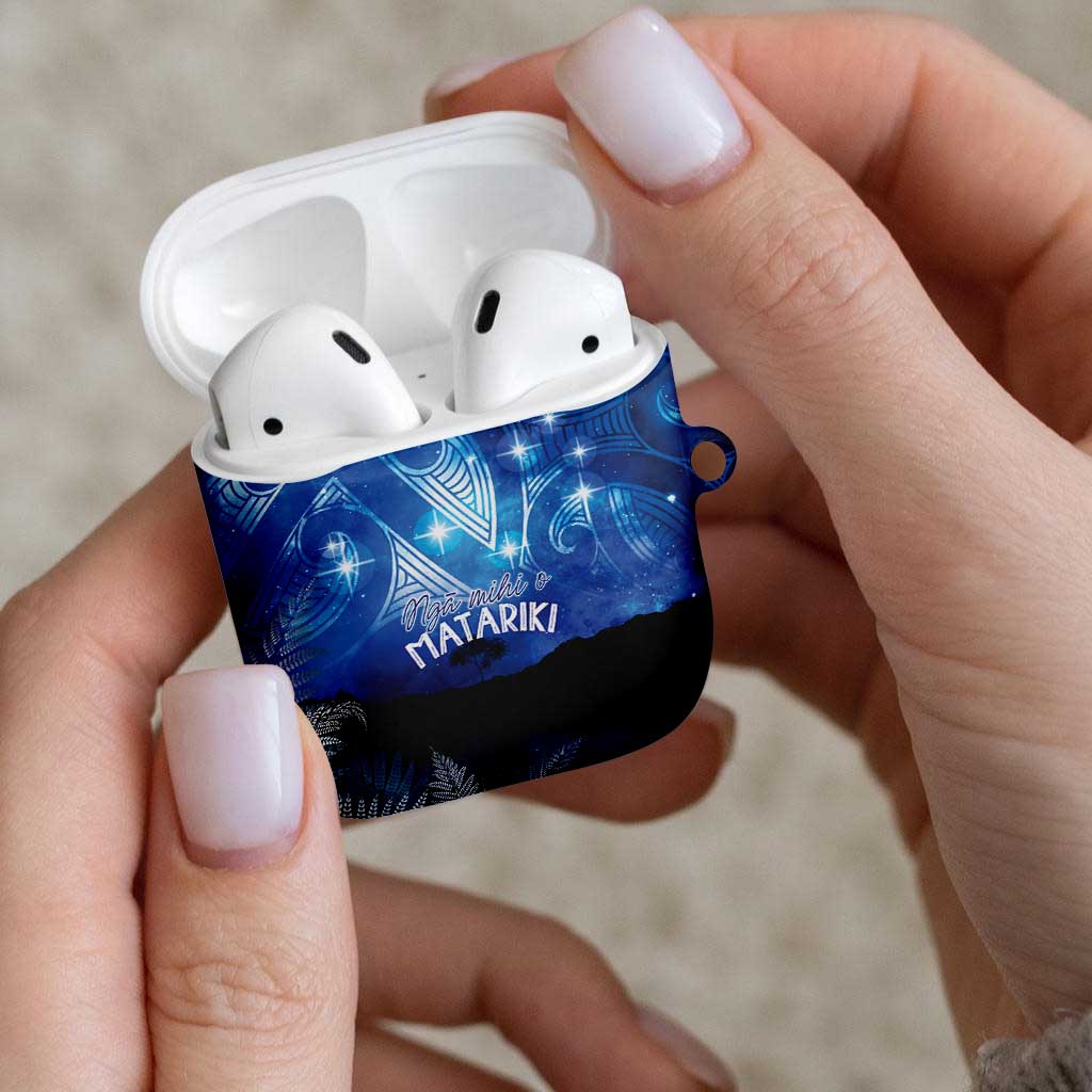 NZ Maori Matariki Scenery AirPods Case Galaxy Sky