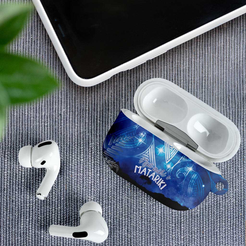 NZ Maori Matariki Scenery AirPods Case Galaxy Sky