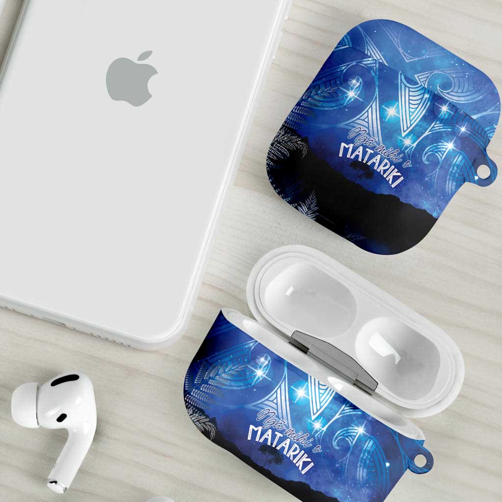 NZ Maori Matariki Scenery AirPods Case Galaxy Sky