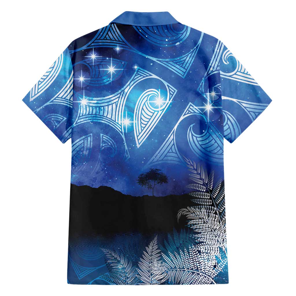 NZ Maori Matariki Scenery Family Matching Mermaid Dress and Hawaiian Shirt Galaxy Sky LT7 - Polynesian Pride