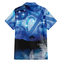 NZ Maori Matariki Scenery Hawaiian Shirt Galaxy Sky LT7 - Polynesian Pride