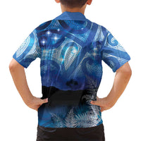 NZ Maori Matariki Scenery Hawaiian Shirt Galaxy Sky LT7 - Polynesian Pride