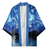 NZ Maori Matariki Scenery Kimono Galaxy Sky