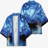 NZ Maori Matariki Scenery Kimono Galaxy Sky
