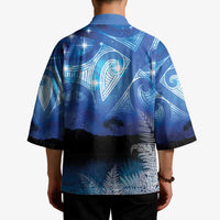 NZ Maori Matariki Scenery Kimono Galaxy Sky