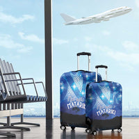 NZ Maori Matariki Scenery Luggage Cover Galaxy Sky