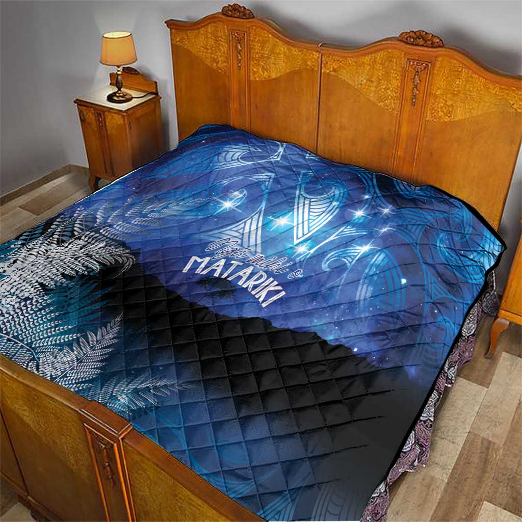 NZ Maori Matariki Scenery Quilt Galaxy Sky