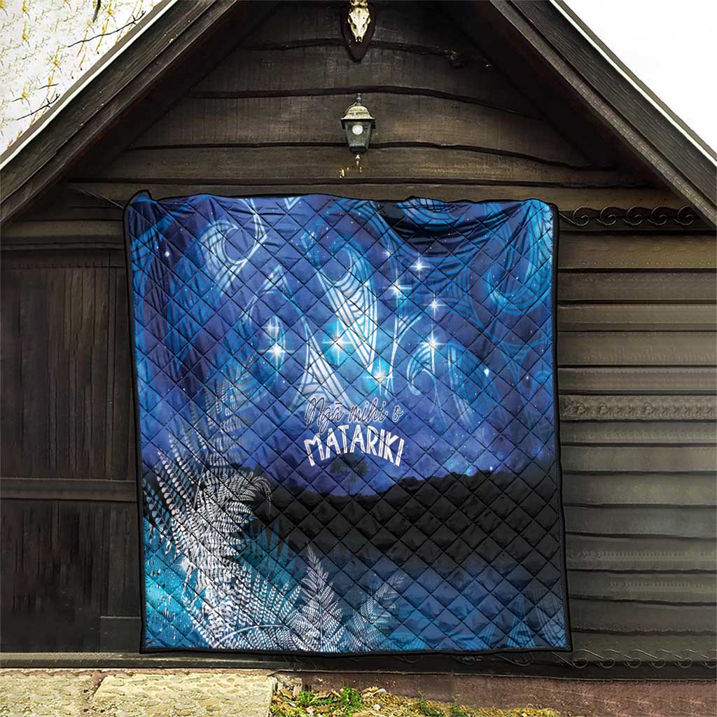 NZ Maori Matariki Scenery Quilt Galaxy Sky
