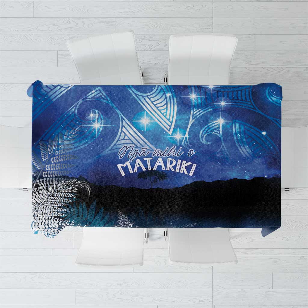 NZ Maori Matariki Scenery Tablecloth Galaxy Sky LT7 Galaxy - Polynesian Pride
