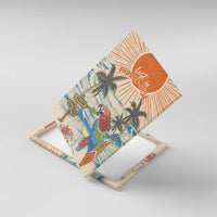 Christmas In July - Hawaii Retro Canvas Wall Art Lost In Parrot-dise