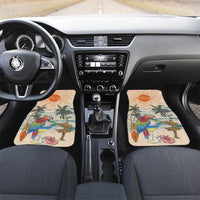 Christmas In July - Hawaii Retro Car Mats Lost In Parrot-dise